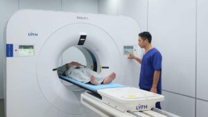 Công nghệ CT phổ màu phát hiện tái hẹp mạch và u vú ác tính